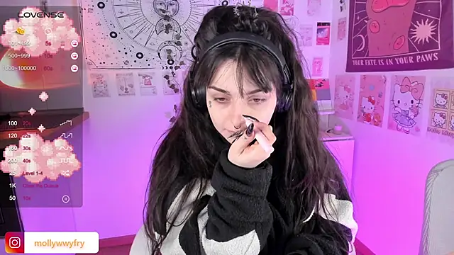 mollydoorsis1 online show from 22, 2, 2025