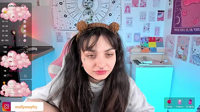 mollydoorsis1 online show from 23, 2, 2025