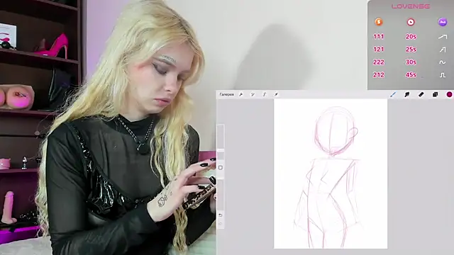 MisssLola online show from 11, 3, 2025