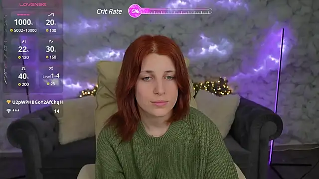 FoxyRayy online show from 10, 12, 2024
