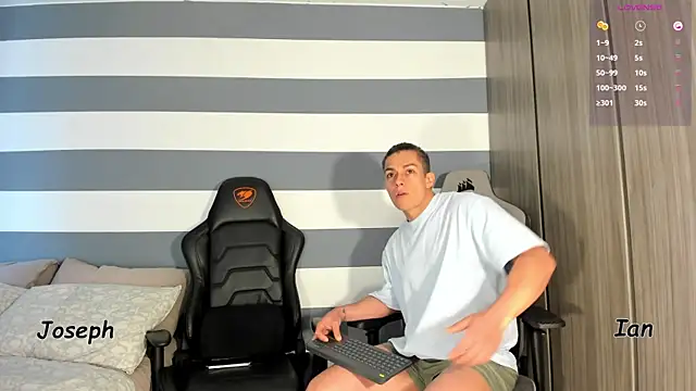 ianandjosephx online show from 12, 10, 2025