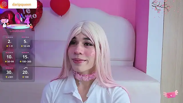 DaripQueen online show from 2, 3, 2026