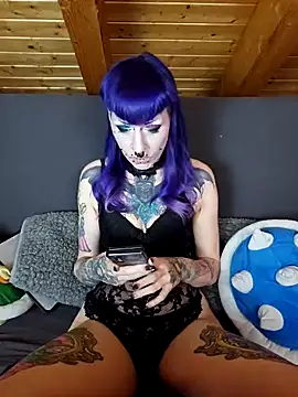Purple Coffin666 online show from 15, 2, 2025