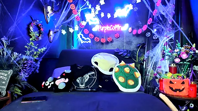 Purple Coffin666 online show from 14, 10, 2025