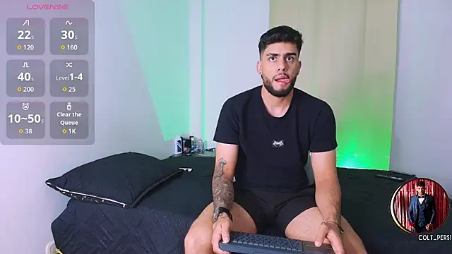 Colt Perci online show from 26, 10, 2025