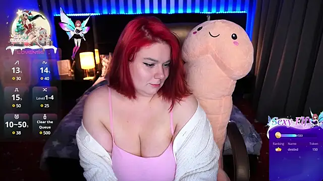 BettyDark online show from 9, 2, 2025