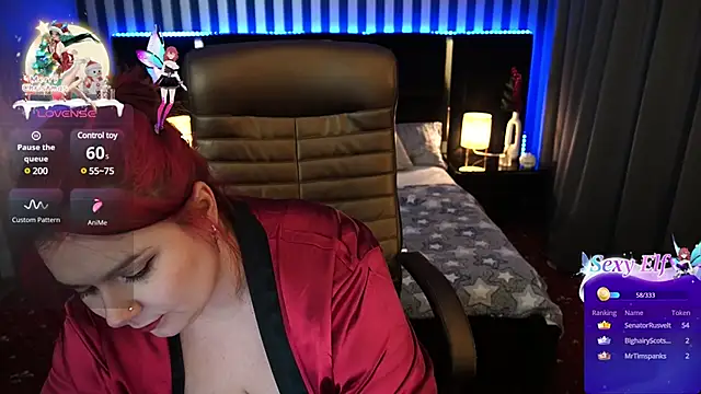 BettyDark online show from 20, 2, 2025