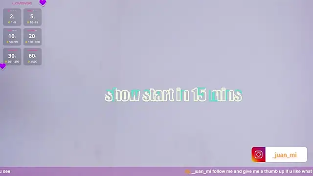 juanmiss online show from 17, 10, 2025