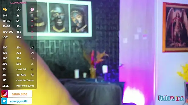 Snapshot of Aaron_ST chatting on 4, 6, 2026 Aaron ST online show from 4, 6, 2026