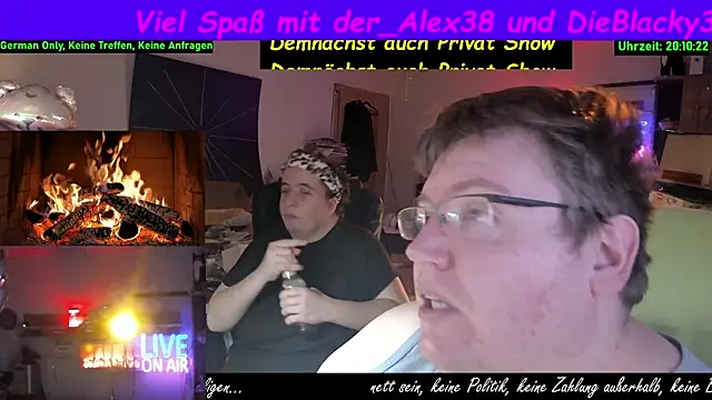 der alex38 online show from 15, 2, 2026