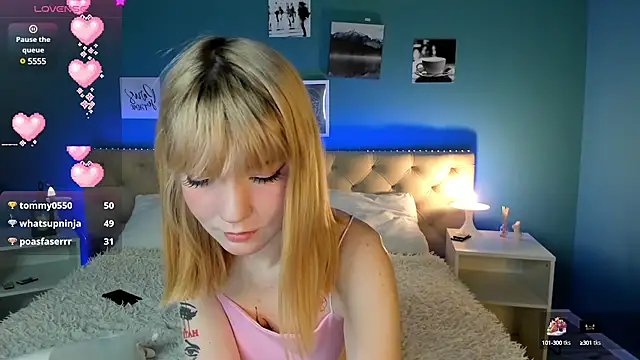 Linablueeyed online show from 17, 3, 2025