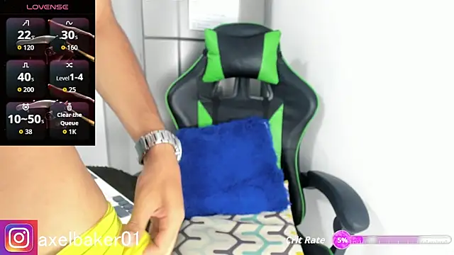 Axel baker01 online show from 15, 10, 2025