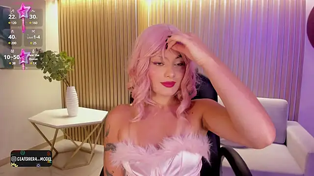 Snapshot of GiaFerrara chatting on 16, 1, 2025 GiaFerrara online show from 16, 1, 2025