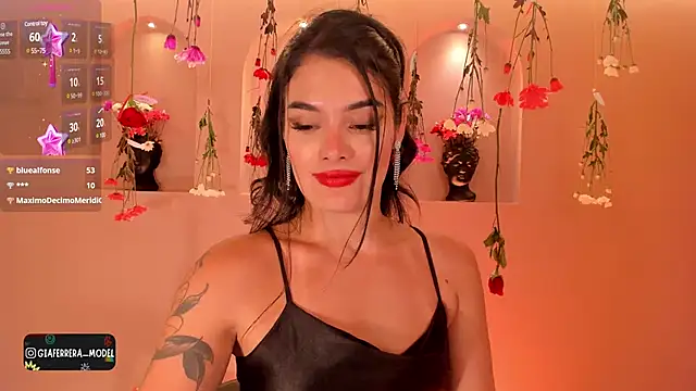 Snapshot of GiaFerrara chatting on 15, 2, 2025 GiaFerrara online show from 15, 2, 2025