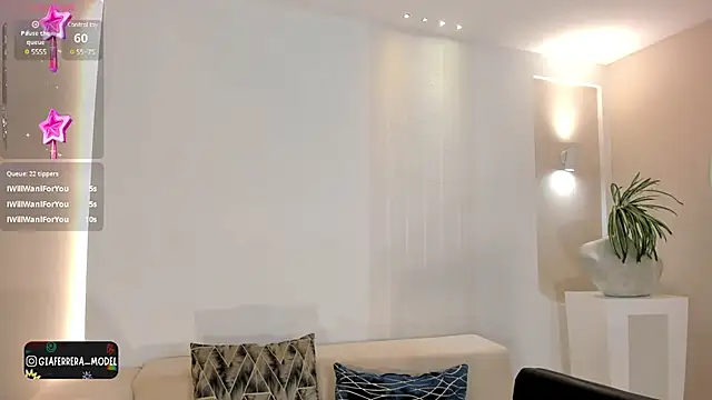 Snapshot of GiaFerrara chatting on 21, 2, 2025 GiaFerrara online show from 21, 2, 2025