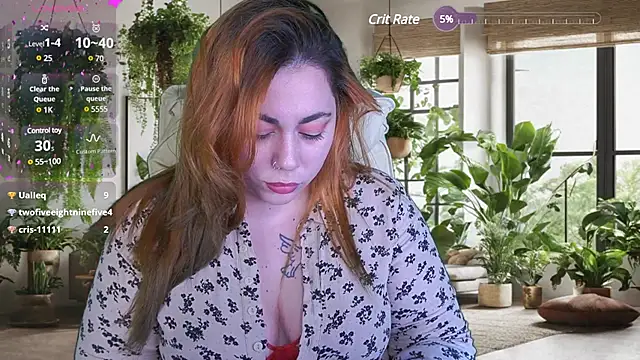 Snapshot of Kittywakee chatting on 11, 1, 2025 Kittywakee online show from 11, 1, 2025