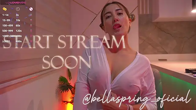 b3llaspringg online show from 22, 2, 2026