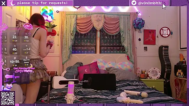 Snapshot of v3n0mb1t3z chatting on 8, 6, 2026 v3n0mb1t3z online show from 8, 6, 2026