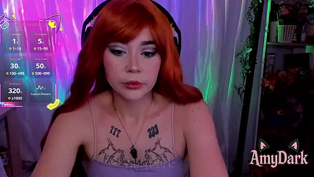  AmyDark online show from 3, 10, 2025