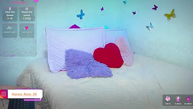 hanna rose 28  online show from 23, 1, 2025