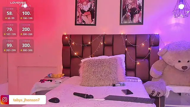 TabyJhonson online show from 26, 2, 2025