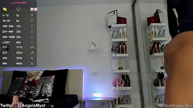 Angela Myst online show from 7, 1, 2025