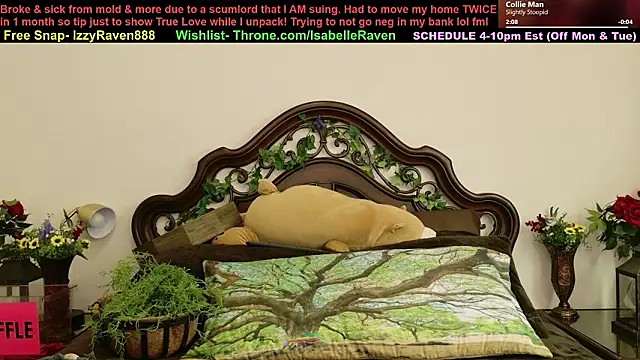 IsabelleRaven online show from 16, 3, 2026