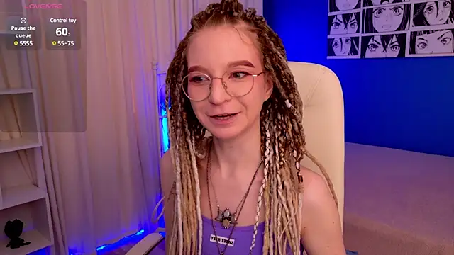 VioletShine online show from 2, 3, 2025