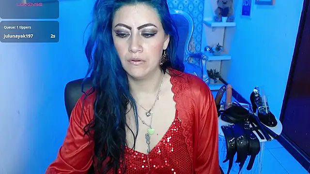 scarleth blue online show from 22, 1, 2025
