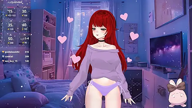 lonely-flower21 online show from 23, 2, 2025