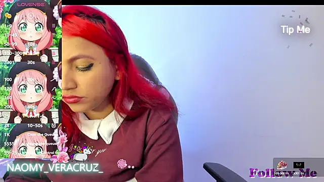 Snapshot of Naomy_veracruz_ chatting on 21, 1, 2025 Naomy veracruz online show from 21, 1, 2025