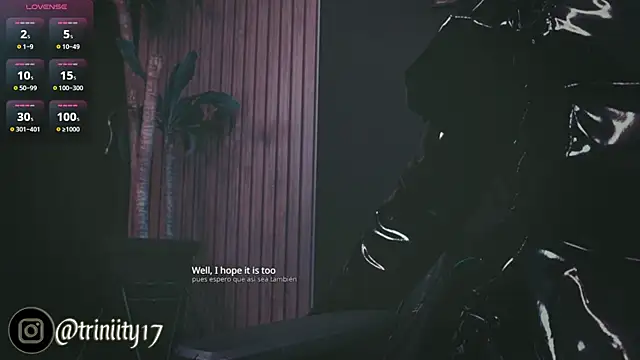 Snapshot of Trinity___s chatting on 2, 2, 2025 Trinity s online show from 2, 2, 2025