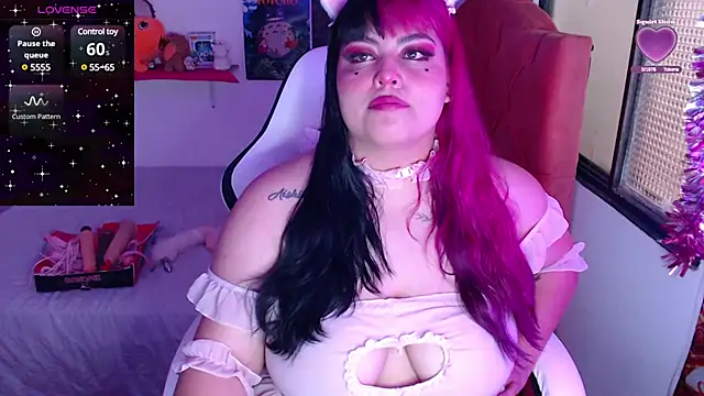 Pinky-Flower online show from 24, 1, 2025