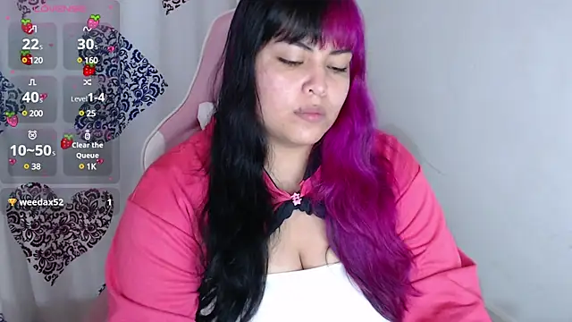 Pinky-Flower online show from 12, 2, 2025