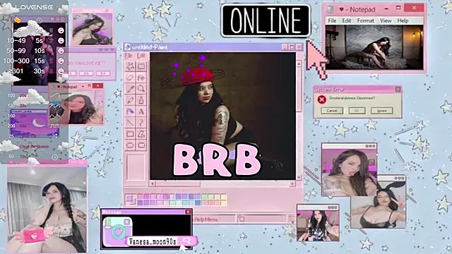 vanesa moon   online show from 20, 2, 2025