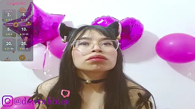 Snapshot of DearAbbiee chatting on 19, 2, 2025 DearAbbiee online show from 19, 2, 2025