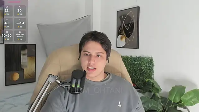 Snapshot of Thom_Ohtani chatting on 18, 4, 2026 Thom Ohtani online show from 18, 4, 2026