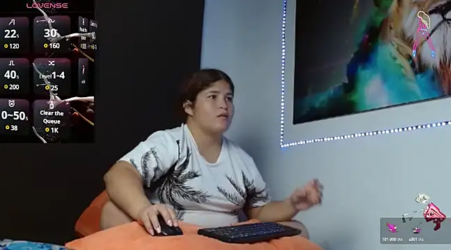 Snapshot of fabyana-queen chatting on 24, 1, 2025 fabyana-queen online show from 24, 1, 2025