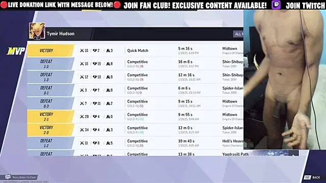Snapshot of lovemirgaming chatting on 13, 2, 2025 lovemirgaming online show from 13, 2, 2025