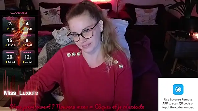 Miss luxiole online show from 16, 10, 2025