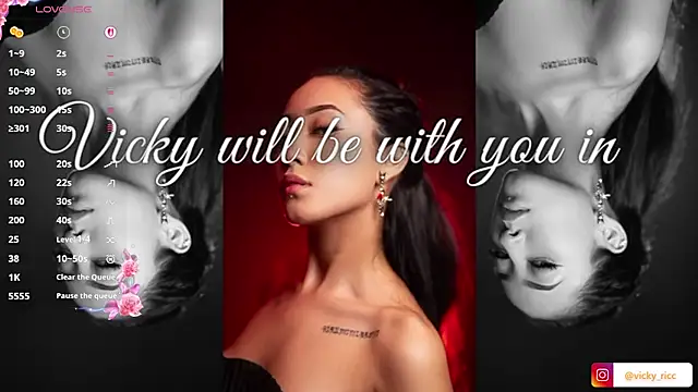 Snapshot of victoria_ricci_a chatting on 15, 10, 2025 victoria ricci a online show from 15, 10, 2025