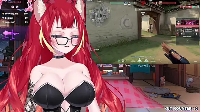 LewdKira VT online show from 19, 3, 2025