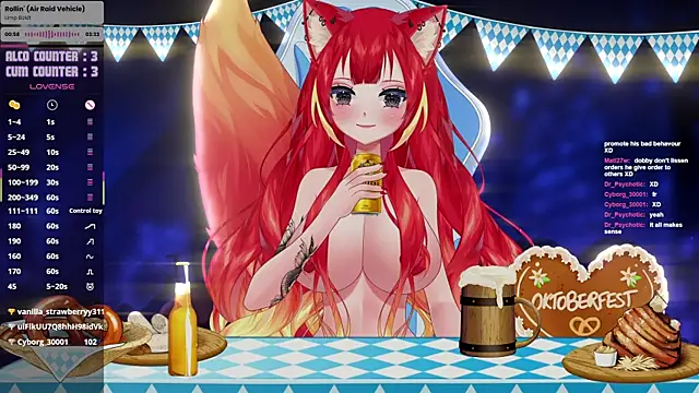 LewdKira VT online show from 3, 10, 2025