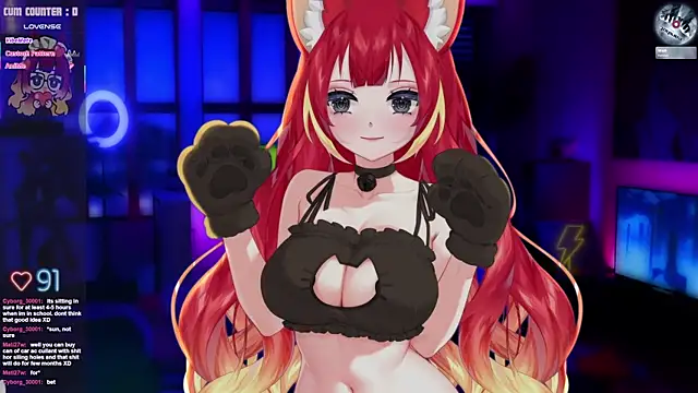 Snapshot of LewdKira_VT chatting on 27, 5, 2026 LewdKira VT online show from 27, 5, 2026