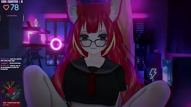 Snapshot of LewdKira_VT chatting on 6, 6, 2026 LewdKira VT online show from 6, 6, 2026
