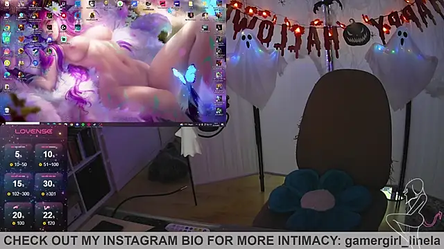 Snapshot of Gamergirl-Linela chatting on 23, 10, 2025 Gamergirl-Linela online show from 23, 10, 2025