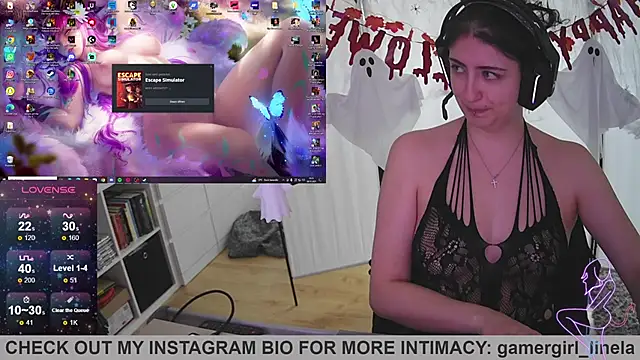 Snapshot of Gamergirl-Linela chatting on 28, 10, 2025 Gamergirl-Linela online show from 28, 10, 2025