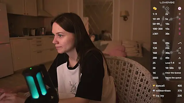 Snapshot of alexa_feels_ chatting on 1, 3, 2025 alexa feels online show from 1, 3, 2025