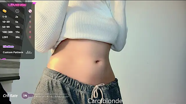 Carolblonde online show from 26, 2, 2025