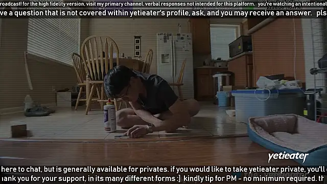 Snapshot of yetieater chatting on 14, 12, 2024 yetieater online show from 14, 12, 2024